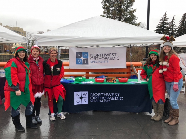 jingle bell run northwest orthopedic specialists spokane